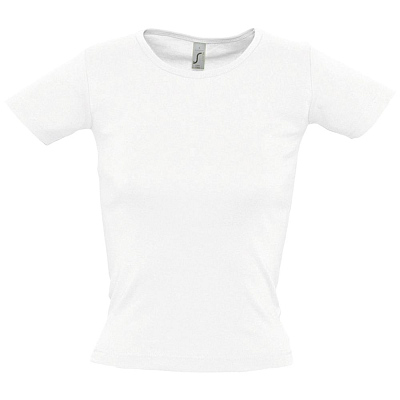 Футболка женская с круглым вырезом Lady 220 белая (Белый)