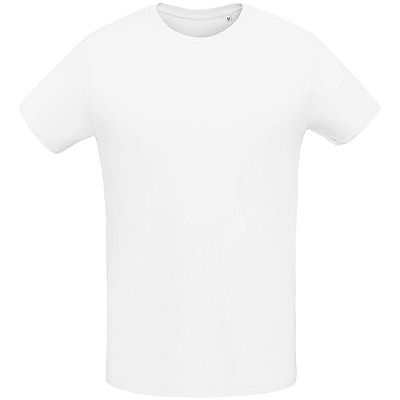 Футболка мужская Martin Men, голубая (Белый)