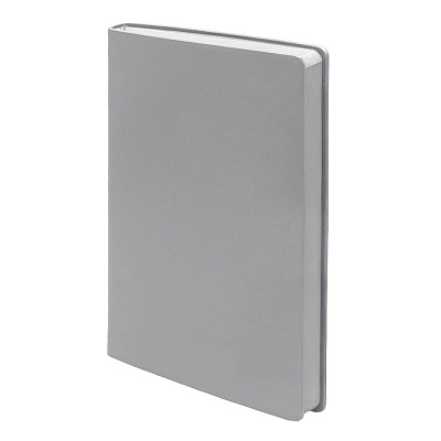 Бизнес-блокнот LADY, формат А5 , блок в клетку (Серый)