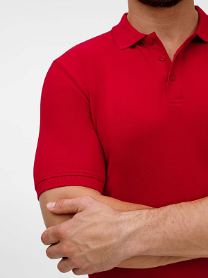 Рубашка поло унисекс Upswing, красная