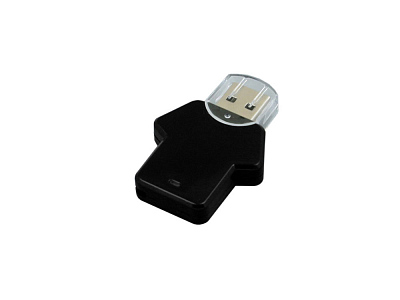 USB 2.0- флешка на 4 Гб в виде футболки (Чёрный)