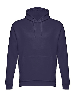 Толстовка мужская с капюшоном PHOENIX, т-синий, 2XL, 50% хлопок, 50% полиэстер, плотность 320 г/м2 (Тёмно-синий)