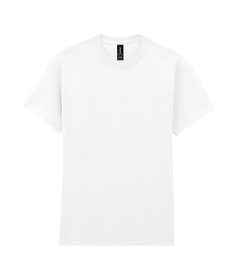 Футболка HEAVY COTTON, ТЕМНО-ВИШНЕВЫЙ L (Белый)