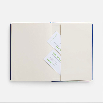 Ежедневник Urban Hard, недатированный, ярко-синий