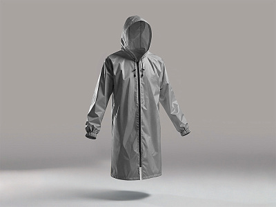 Дождевик Sunny с чехлом (Серый)