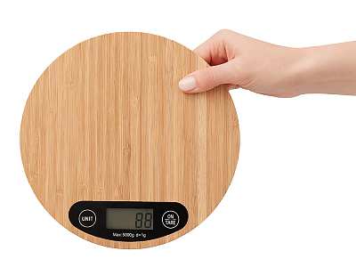 Бамбуковые кухонные весы Scale