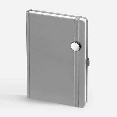 Ежедневник Favor Metal, недатированный  (Серый)