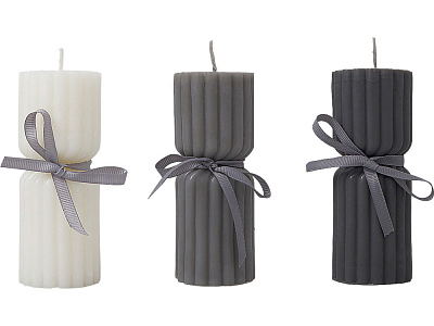 Набор свечей с гранями Vela