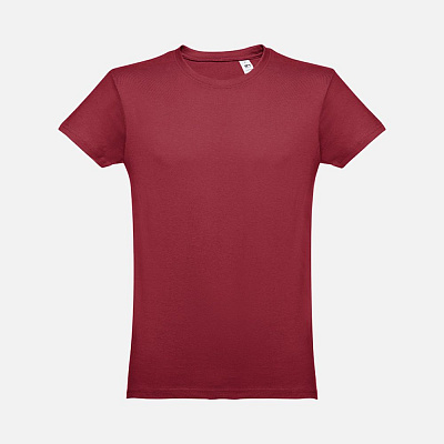 Футболка мужская Luanda, темно-синяя (кобальт) (Бордовый)