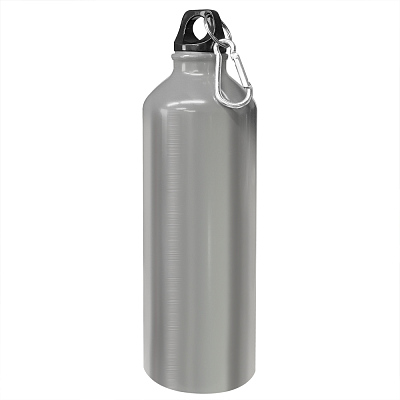 Алюминиевая бутылка Alulight, Cеребристый (Серебристый)