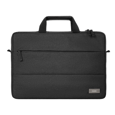 Сумка для ноутбука Fabio, темно-серый (Серый, черный)