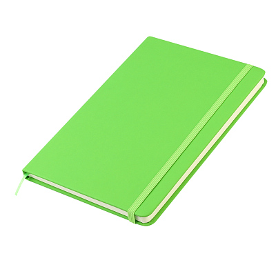 Блокнот A5 Monte в твёрдом переплёте  (Зеленый)