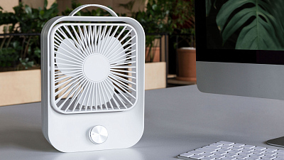 Портативный вентилятор Rombica NEO Flow, черный