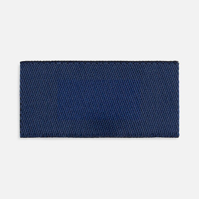 Лейбл тканевый Epsilon, XXS, темно-синий (Тёмно-синий)