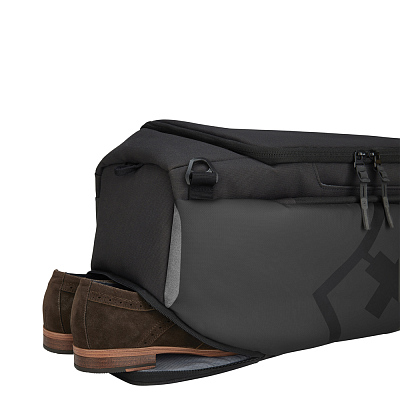 Дорожная сумка VICTORINOX Touring 2.0, черная, износоустойчивый полиэстер 600D, 57x32x28 см, 38 л