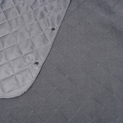 Плед PONCHO, тёмно-серый