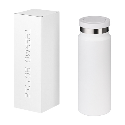 Термобутылка вакуумная герметичная Аллегра (Allegra), белая