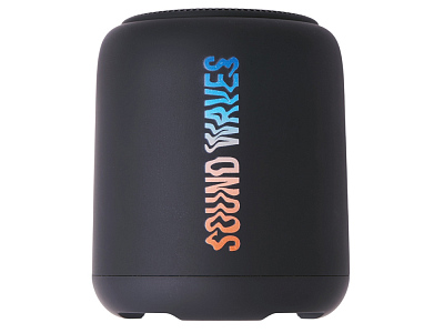 Портативная колонка TWS Steep с УФ-печатью (Чёрный)