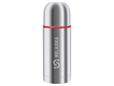 Термос Relaxika 102 2 чашки (Серебристый)
