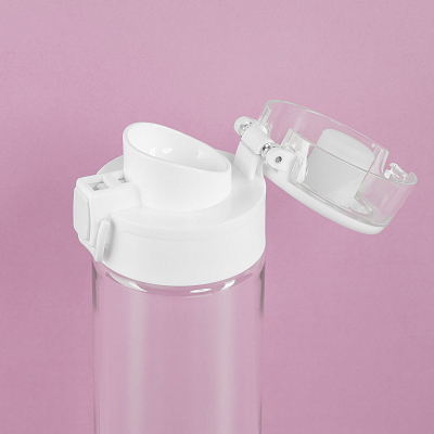 Бутылка для воды "Vita" 600 мл, белый