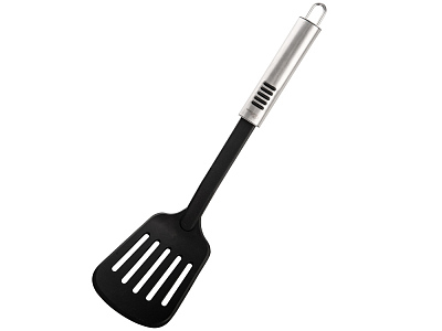 Лопатка со стальной ручкой Paul Bocuse (Серебристый/черный)