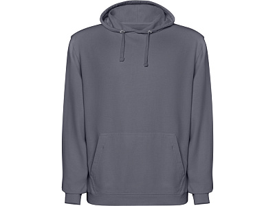 Толстовка с капюшоном Kenia, унисекс (Серо-голубой выстиранный)