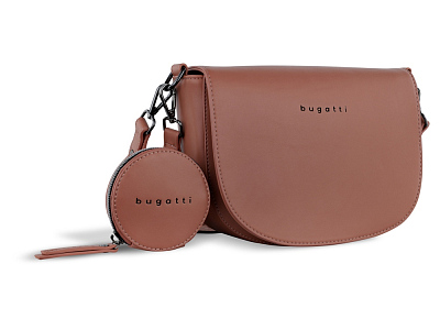 Сумка наплечная женская Almata с кошельком (Оранжевый)