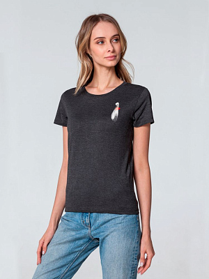 Футболка женская Ghost of Love, черная (Чёрный)