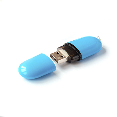 Пластик 04 Капсула софт, белый, 4Гб