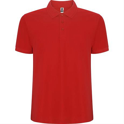 Футболка поло PEGASO PREMIUM мужская, КРАСНЫЙ 5XL (Красный)