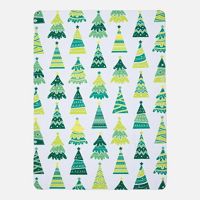 Флисовый плед Imaginario  (Зеленый)