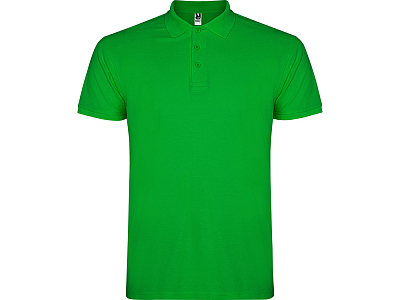 Рубашка поло Star мужская (Травянисто-зеленый)