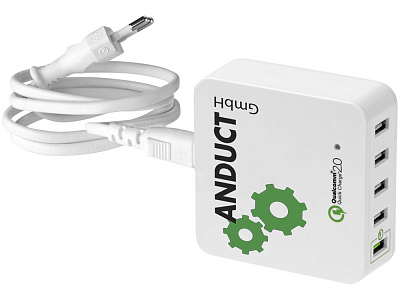 USB зарядка QC 2.0 с адаптером