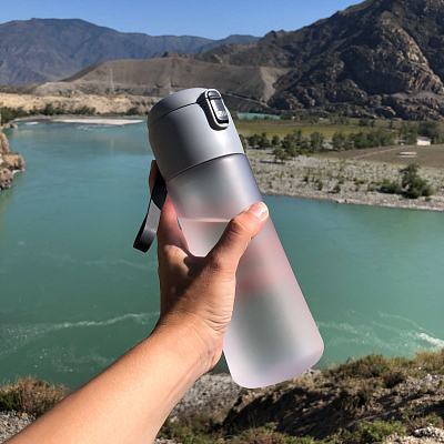 Бутылка для воды Капелла (Capella), серая