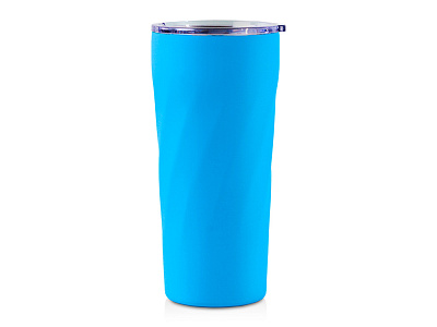 Термокружка FAMILY RADMIR, soft touch (Голубой)