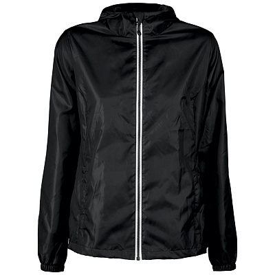 Ветровка женская Fastplant черная (Чёрный)