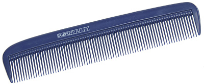Расческа Dewal Beauty карманная, синяя 13,5см (Синий)