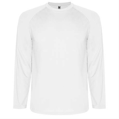 Спортивная футболка MONTECARLO L/S мужская, БЕЛЫЙ M (Белый)