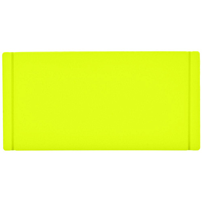 Лейбл из ПВХ Dzeta, XS  неон (Желтый)