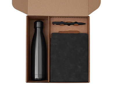 Набор Teanote с термобутылкой, блокнотом, ручкой и чаем