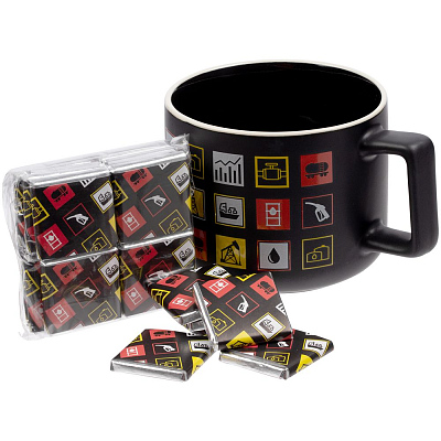 Набор с горьким шоколадом Industry нефть и газ