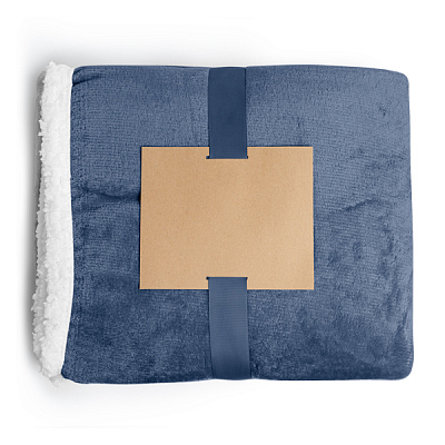 Плед из флиса GLORY, Морской синий (Морской синий)