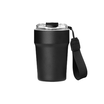 Термокружка вакуумная Monaco, черная (Чёрный)