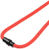 Шнурок для бейджа Tube Wood, красный - Фото 4