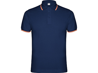 Рубашка поло Nation мужская (Синий нэйви)