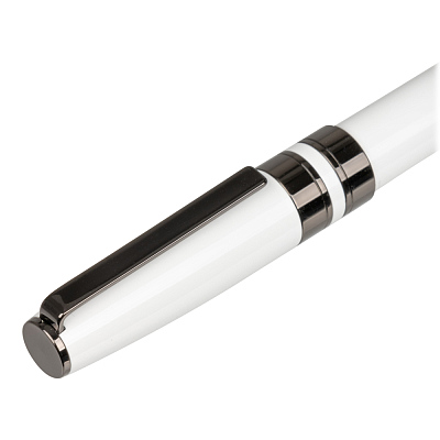 Ручка шариковая Pierre Cardin NOUVELLE, цвет - белый. Упаковка В-1