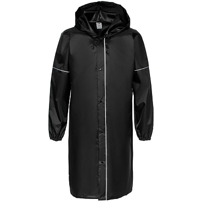 Дождевик со светоотражающими элементами Rainman Blink, ярко-синий (Чёрный)