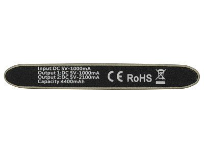 Портативное зарядное устройство Мун, 4400 mAh