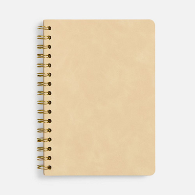 Ежедневник Spiral, недатированный  (Бежевый)