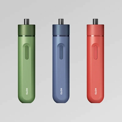 Аккумуляторная отвертка HOTO Screwdriver Lite, зеленый